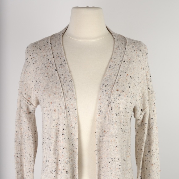 New Speckled Oatmeal Duster - Picture 2 of 7